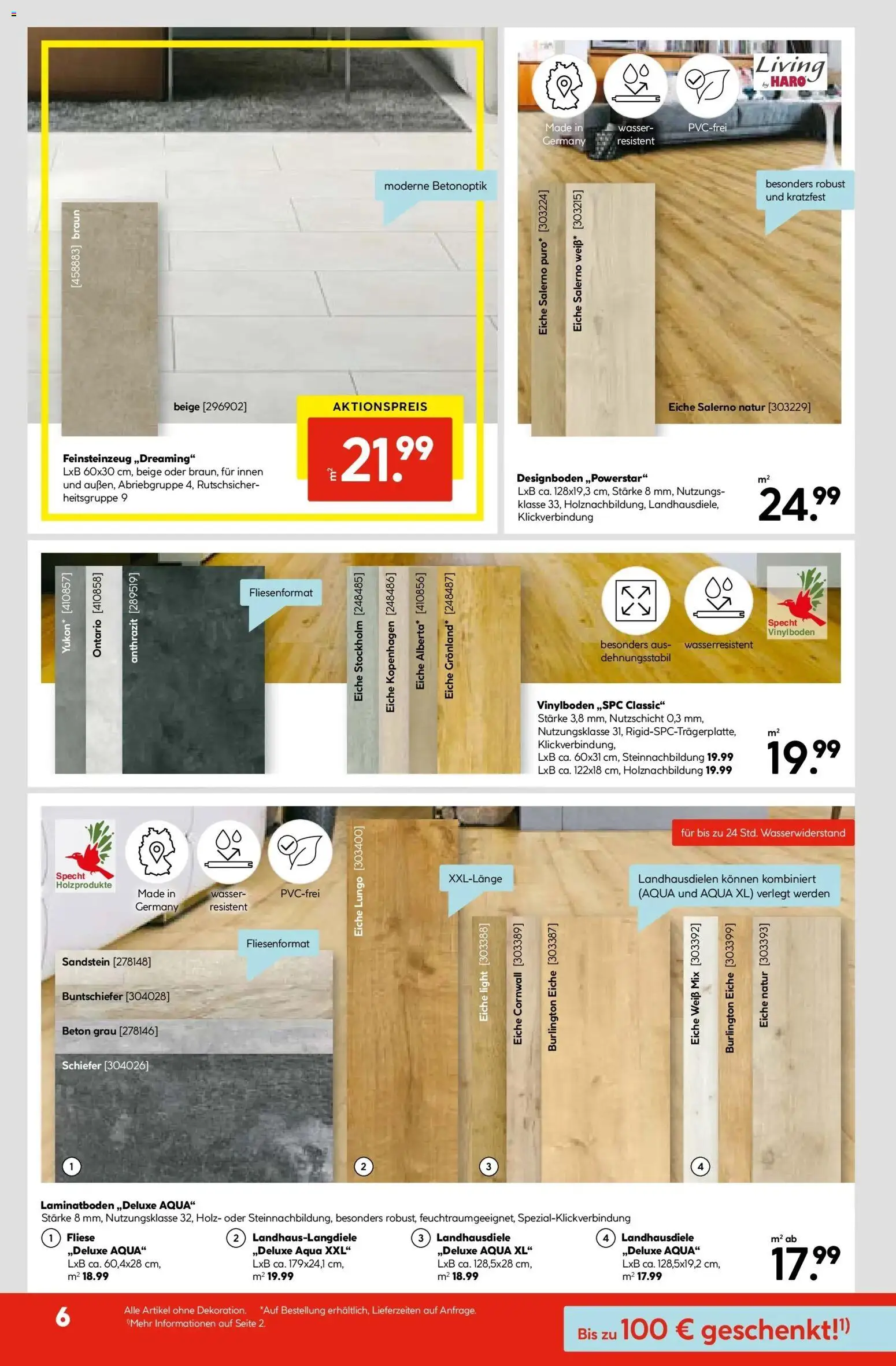 HELLWEG Fürstenfeld	 gültig ab 19.03.2026 | Seite: 6 | Produkte: Wasser