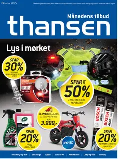 Thansen - Tilbudsavis gyldig fra 01.10.2025