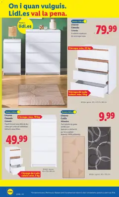 Vista previa Livarno Catifa Alfombra, Part inferior de goma antilliscant. Apta per a calefacció per terra radiant. Material: 100% poliamida. válido desde el 05.01.2026 | Página: 20 | Productos: Alfombra