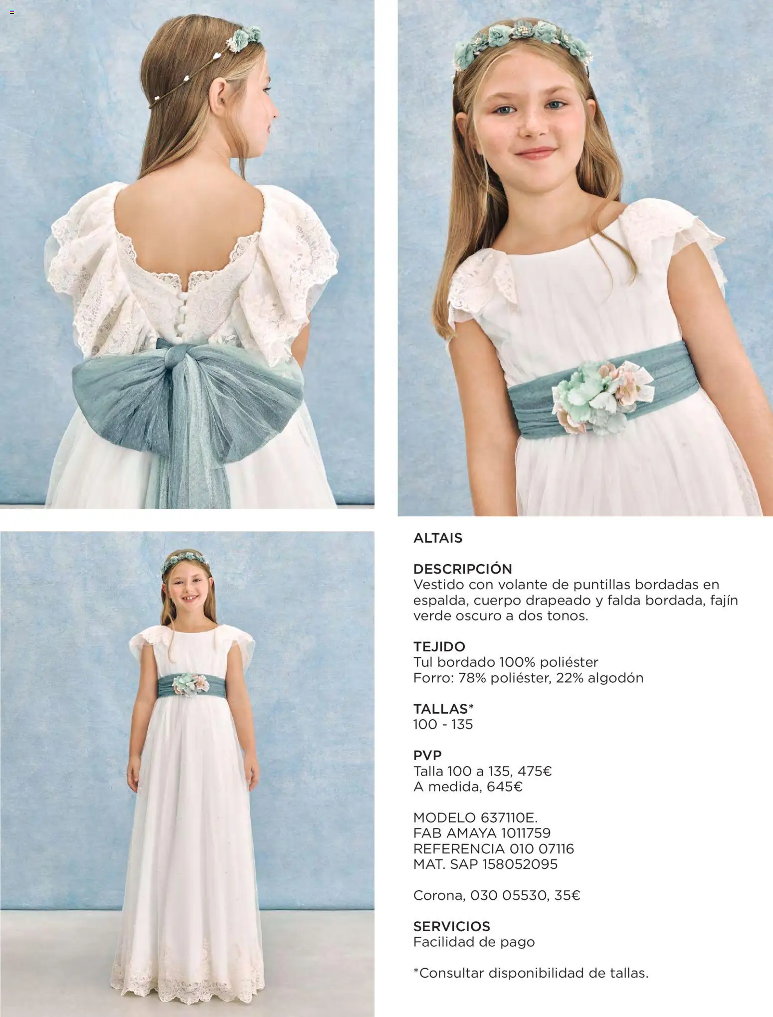 El Corte Inglés Comuniones 2026 │ válido desde el 19.11.2025 | Página: 12