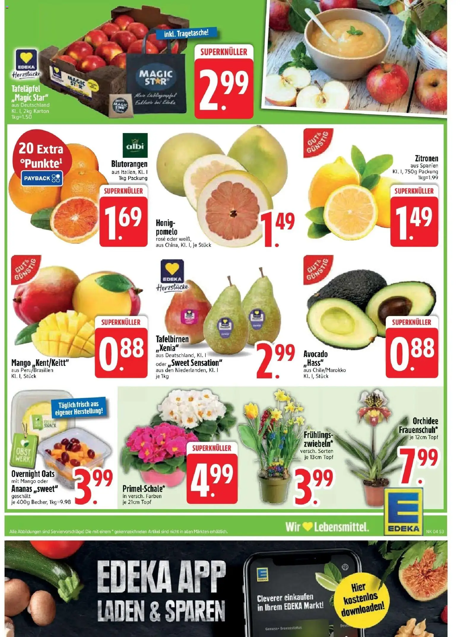 Edeka prospekt München	 – gültig ab 18.01.2026 | Seite: 5 | Produkte: Ananas, Avocado, Mango, Zitronen