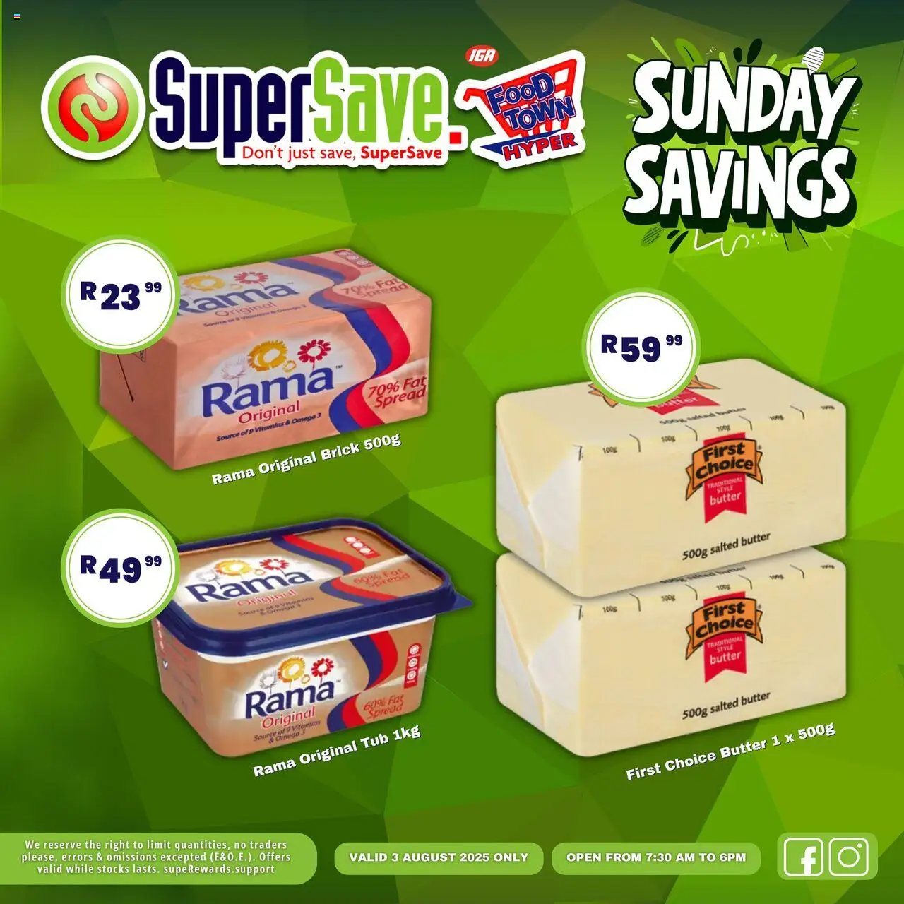 Super Save Sunday Deals │ valid from 03.08.2025 | Page: 5
