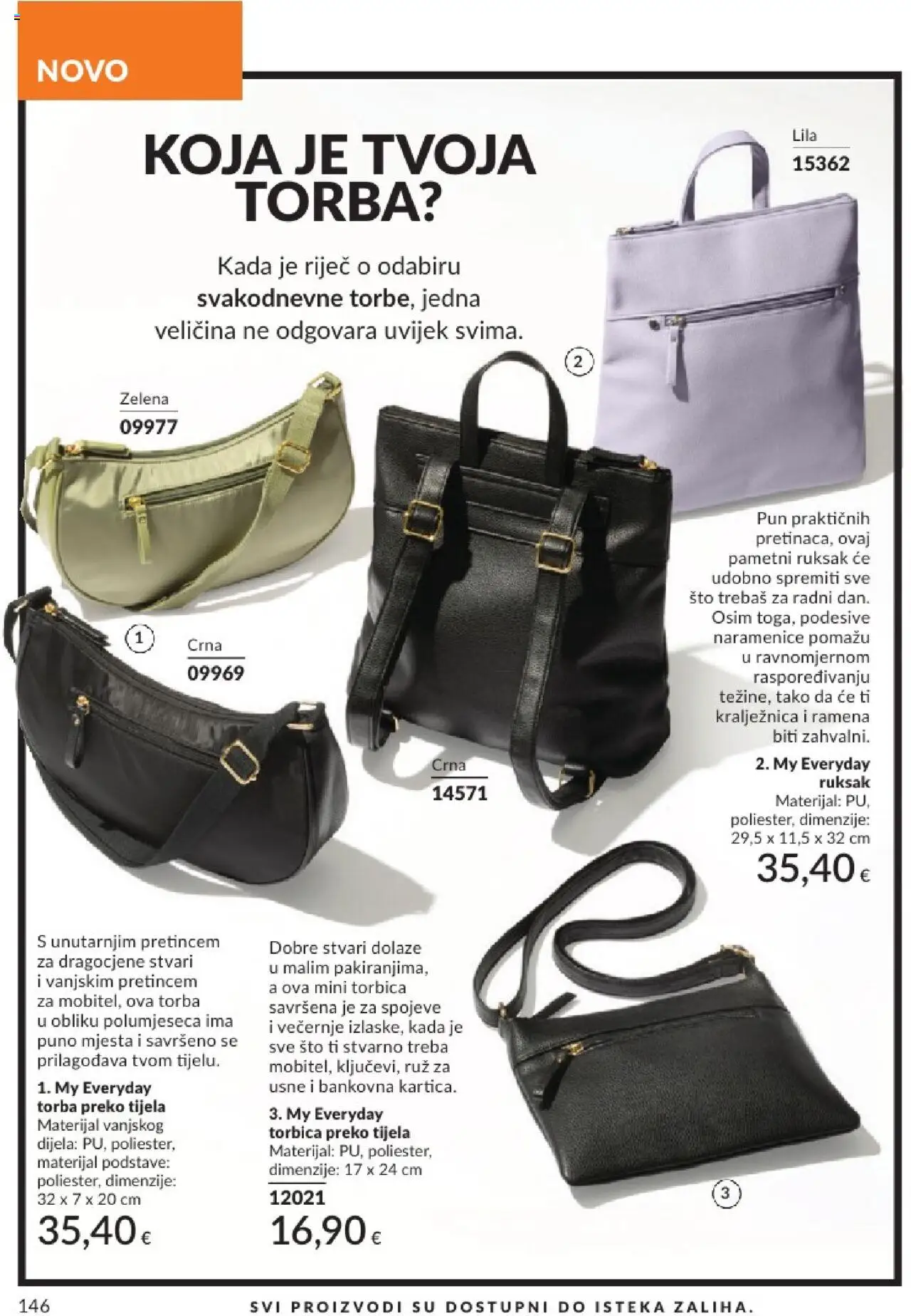 Avon katalog | vrijedi od 31.05.2025 | Stranica: 146 | Proizvodi: Ruž, Torbica, Ruksak, Torba