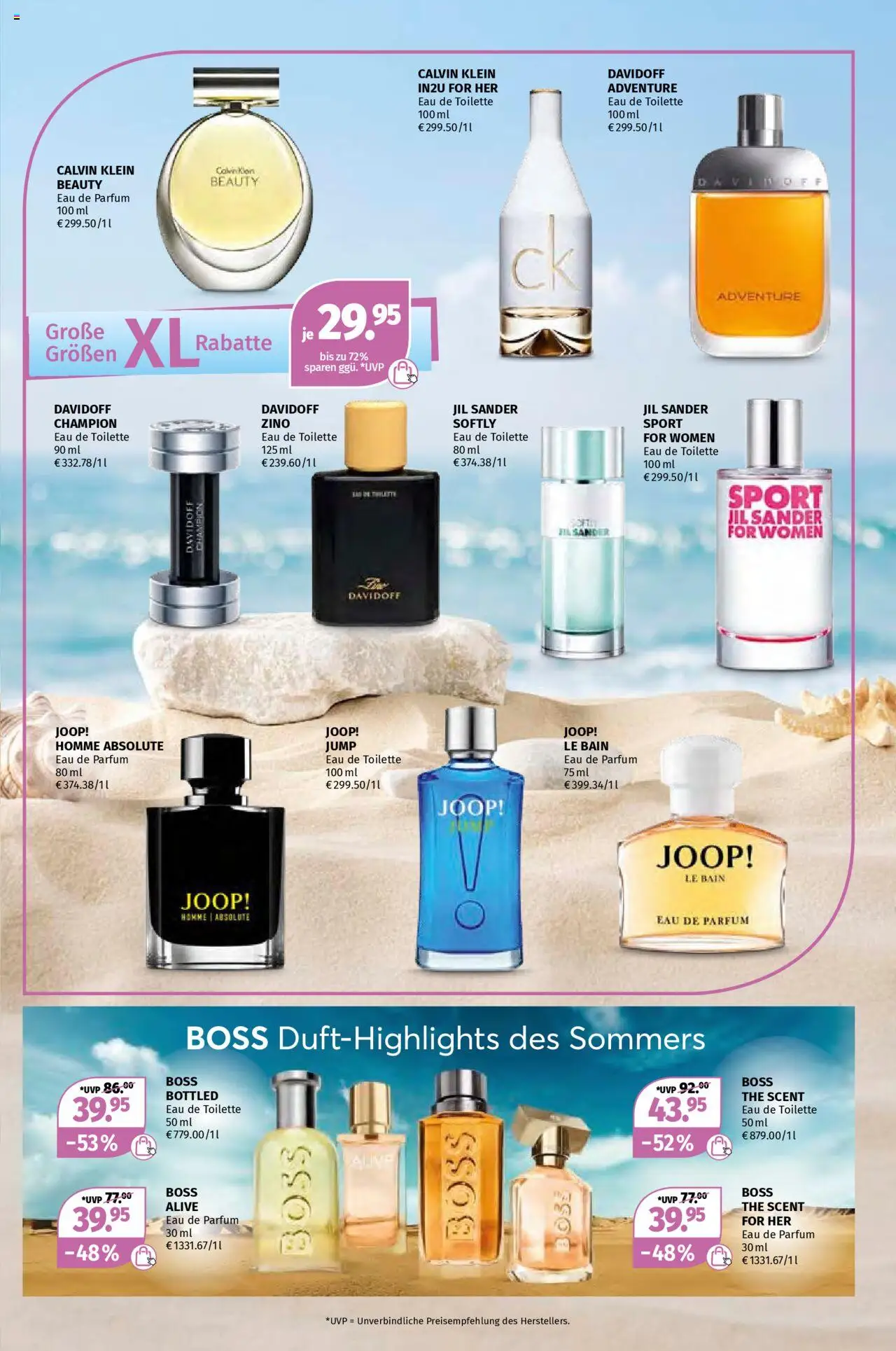 Müller Düfte für den Sommer - gültig ab dem 28.07.2025 | Seite: 3 | Produkte: Toilette, Parfüm, Eau de Toilette, Eau de Parfum