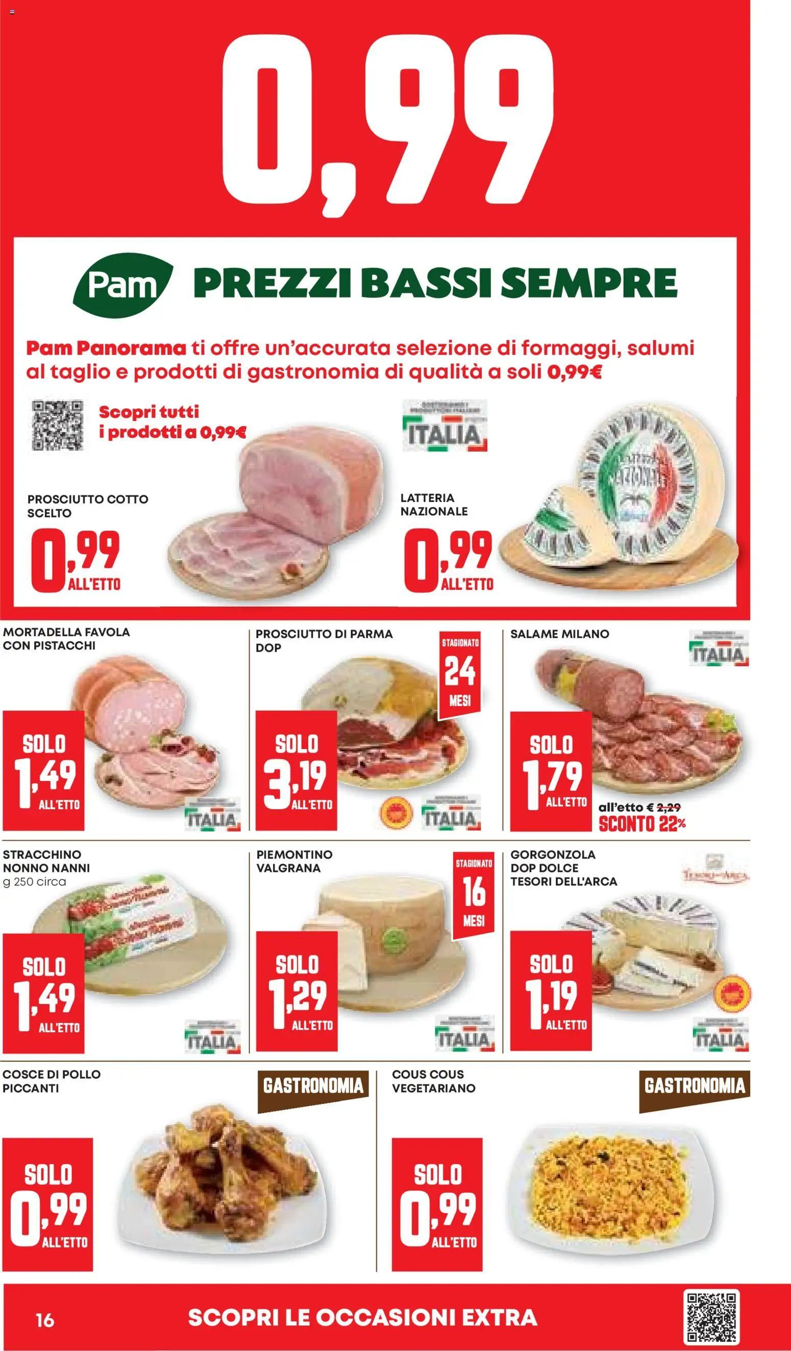 Volantino Panorama del 12.03.2026 | Pagina: 16 | Prodotti: Pollo, Cous cous, Stracchino, Pistacchi