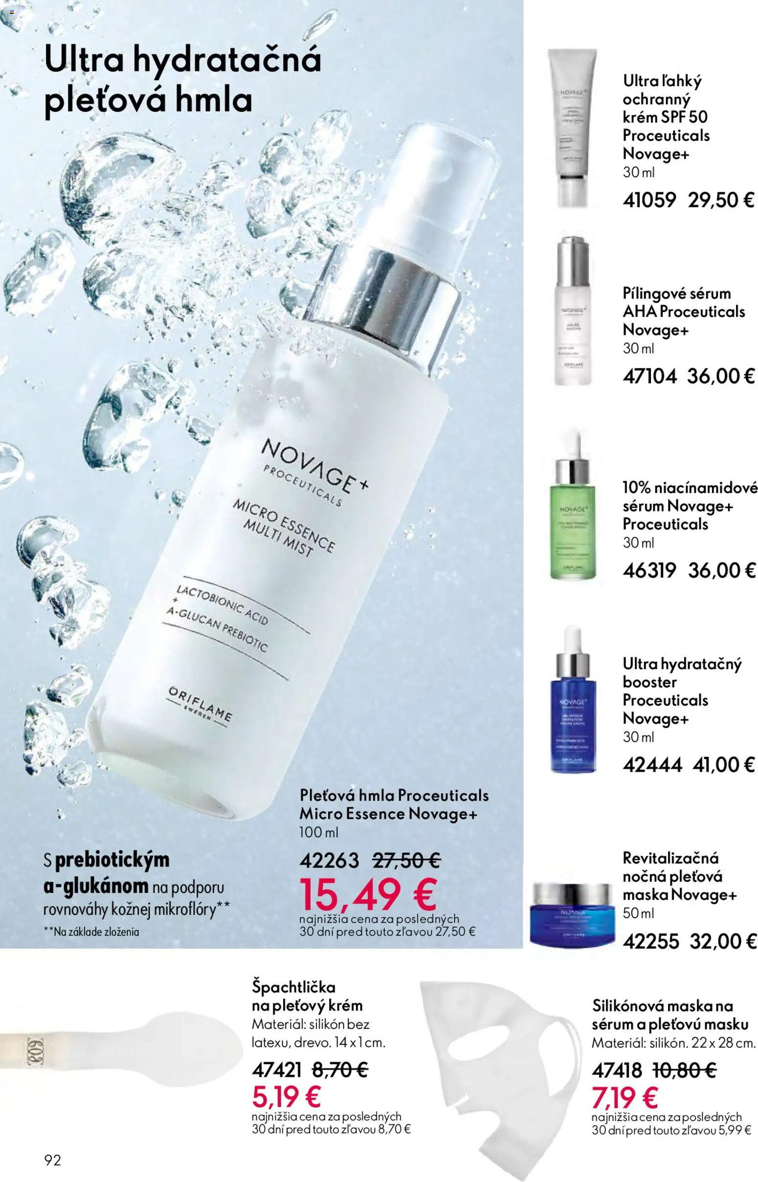 Nové Oriflame akcie – leták je platný od 15.04.2026 | Strana: 92 | Produkty: Maska, Krém