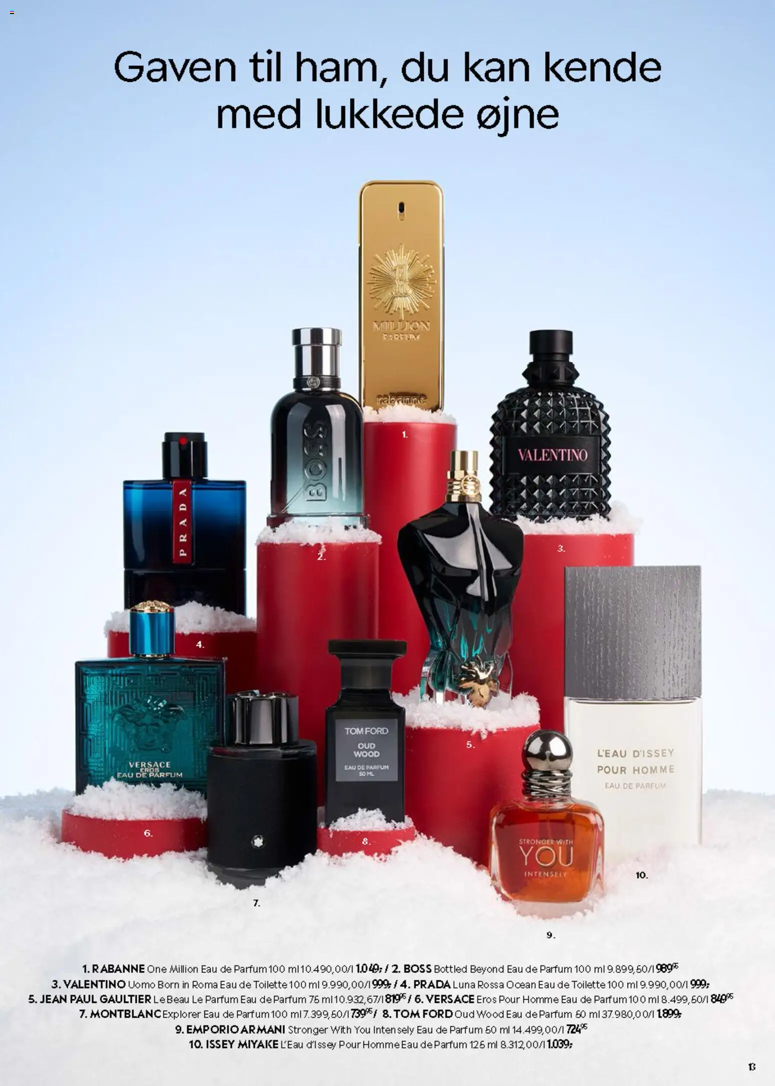 Matas tilbudsavis – gyldig fra 30.10.2025 | Side: 13 | Produkter: Eau de toilette