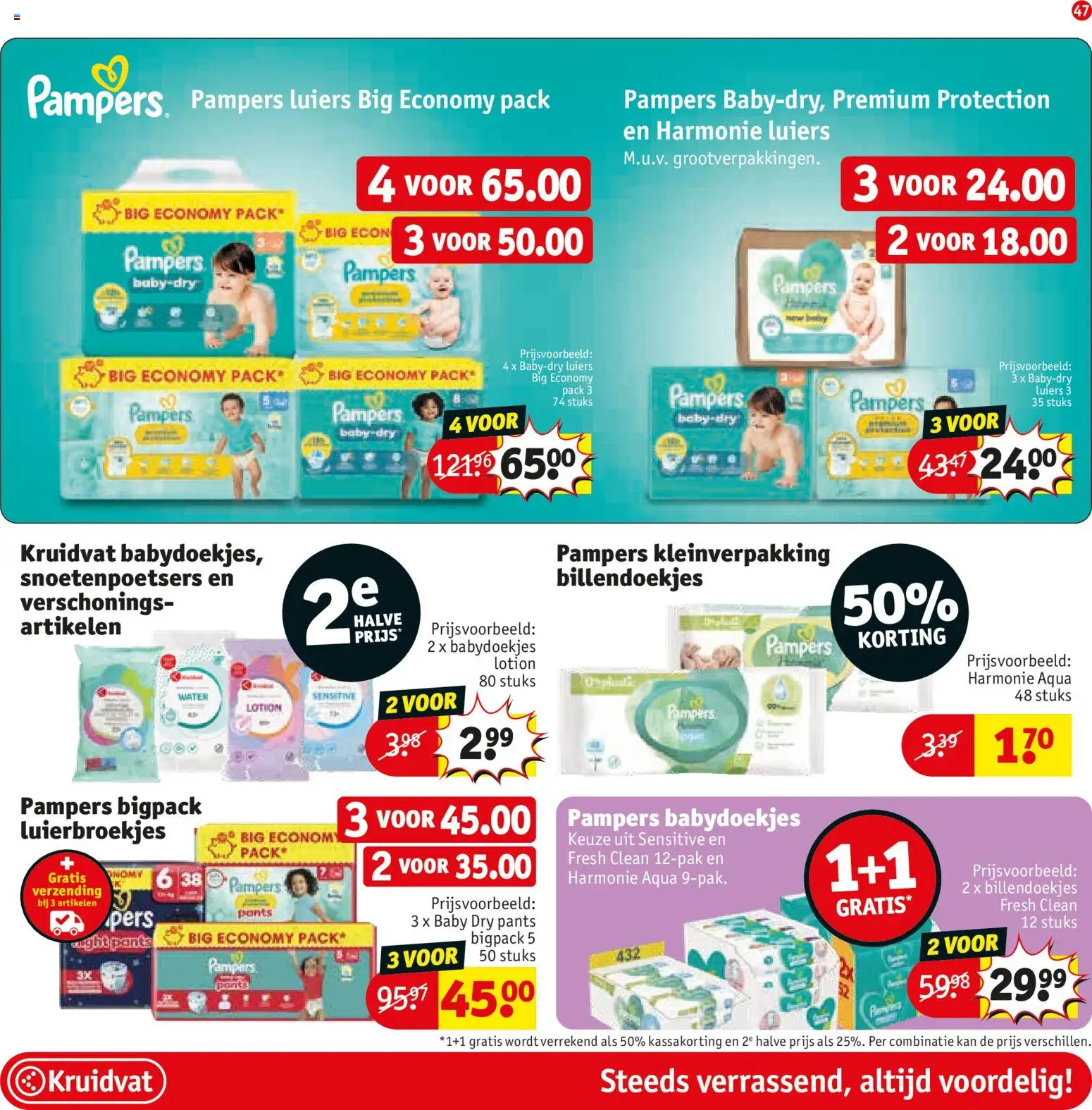 {H1} | Pagina: 55 | Producten: Pampers, Babydoekjes, Kan