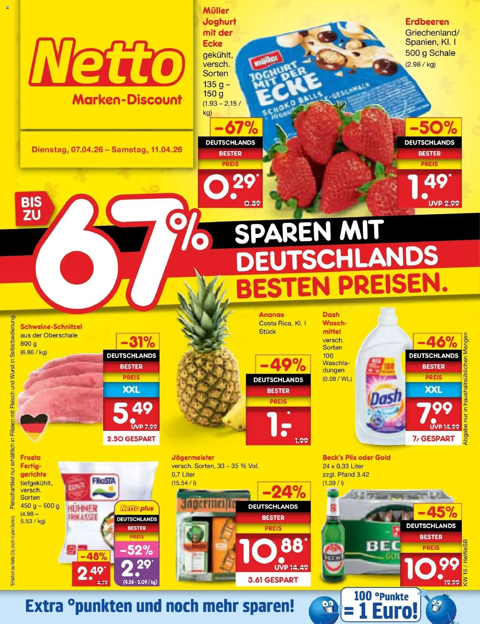 Netto Marken-Discount Prospekt Hamburg	 – gültig ab 05.04.2026 | Seite: 1
