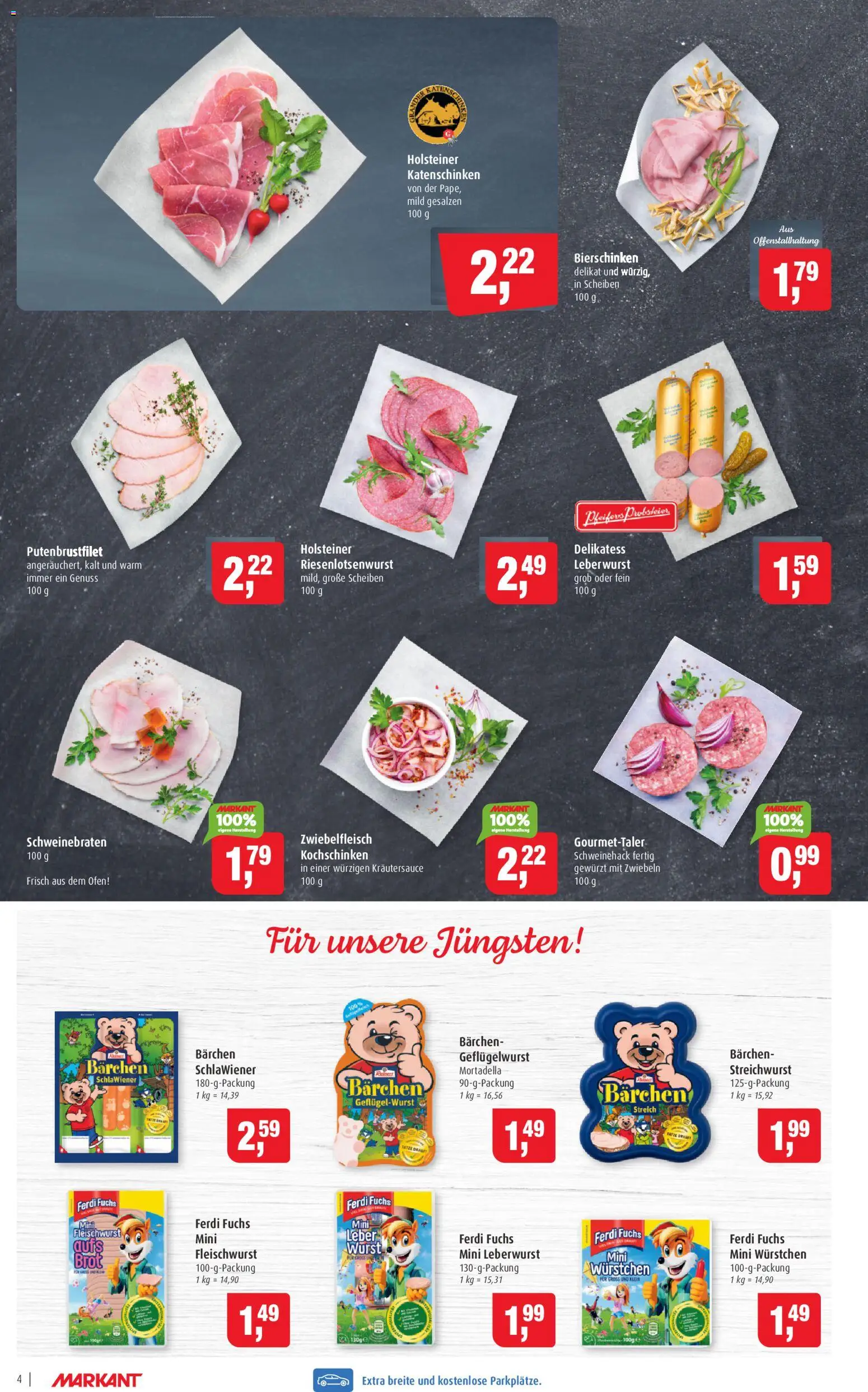 Markant Prospekt 	 – gültig ab 26.01.2026 | Seite: 4 | Produkte: Ofen, Zwiebeln, Wurst, Brot