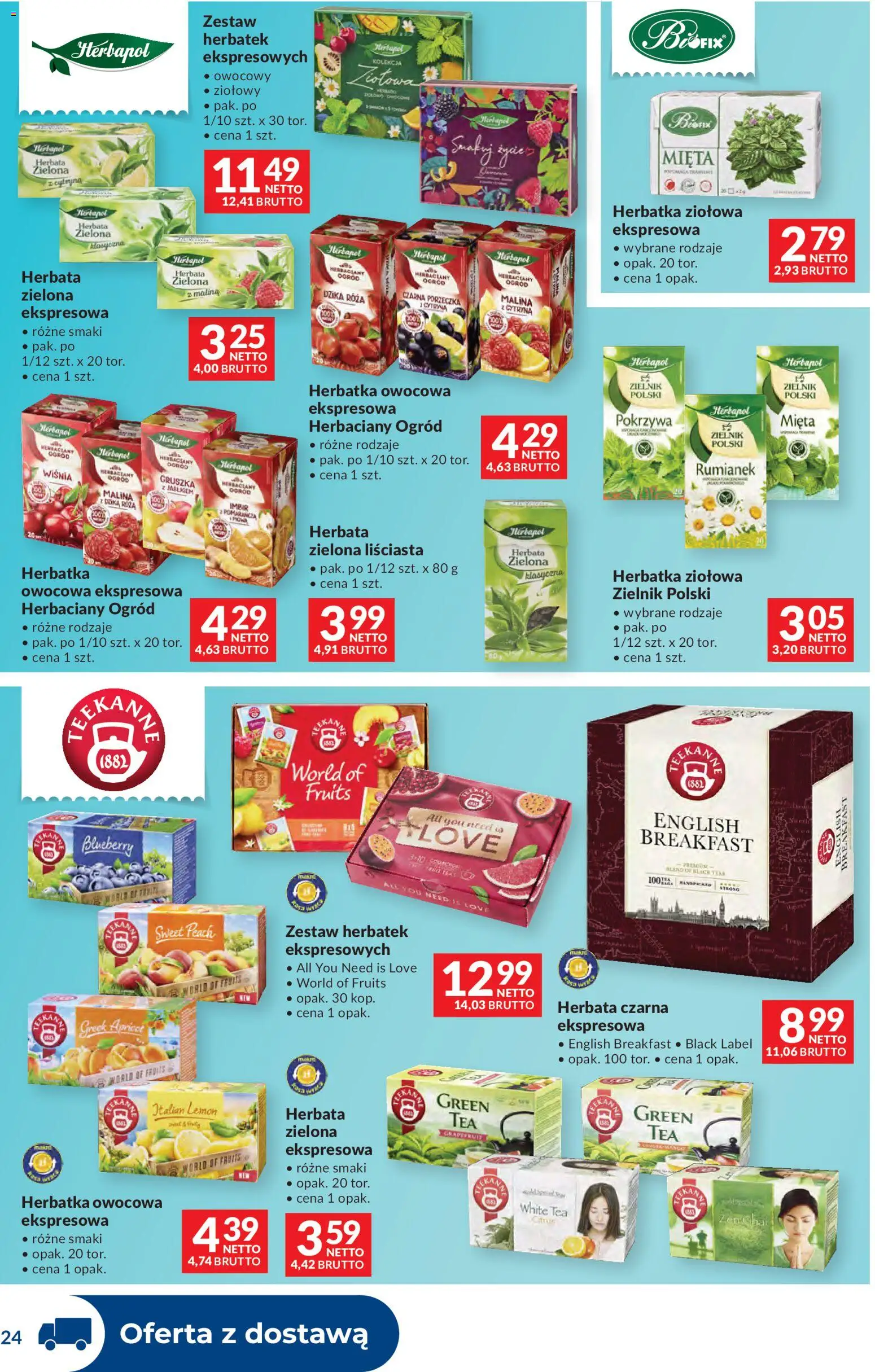 Makro Gazetka - Dystrybucja do sklepów od 27.12.2025 | Strona: 24 | Produkty: Cytryna, Imbir, Mięta, Porzeczka