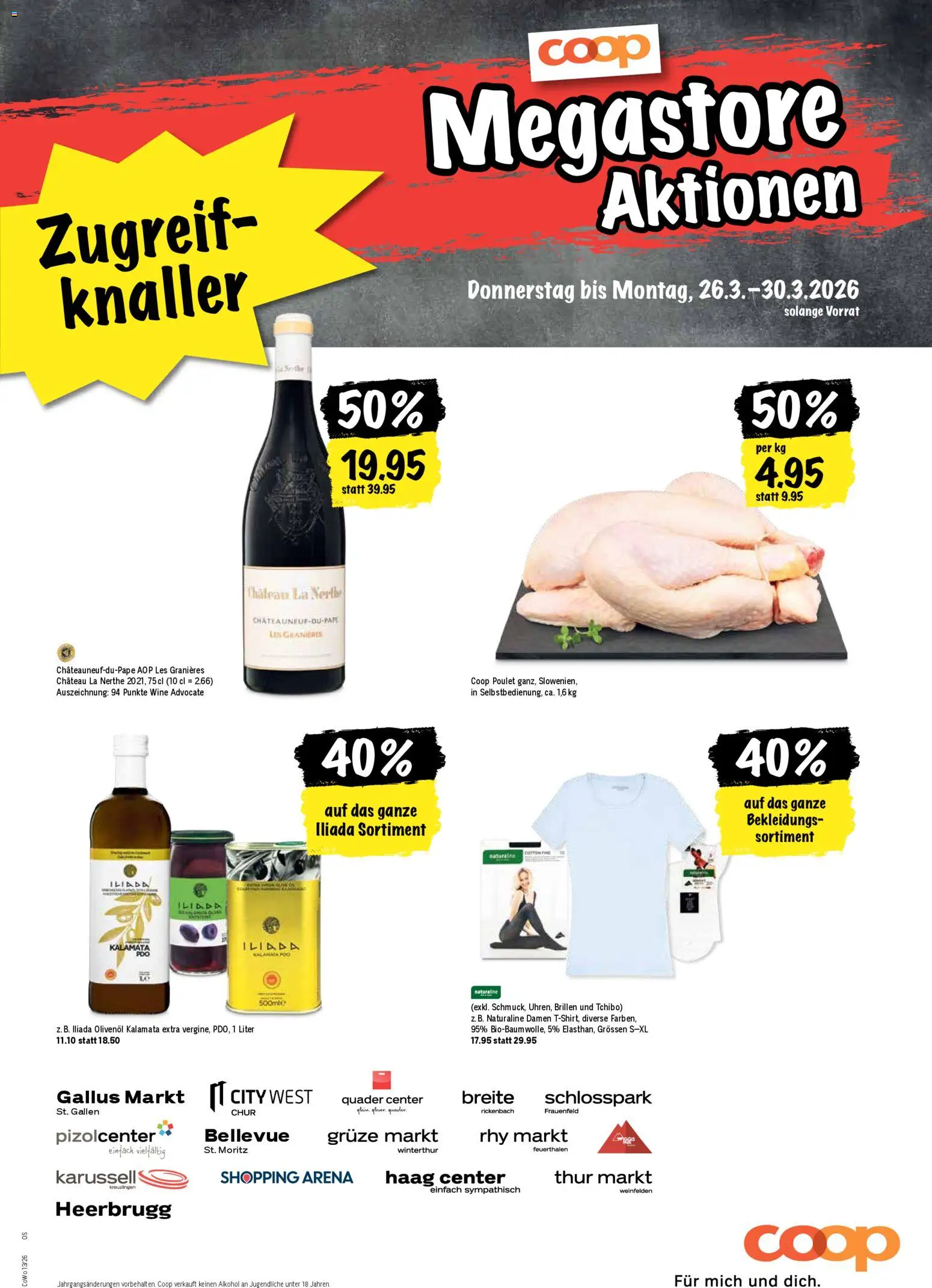 Coop aktionen – gültig ab 26.03.2026 | Seite: 21 | Produkte: T-Shirt