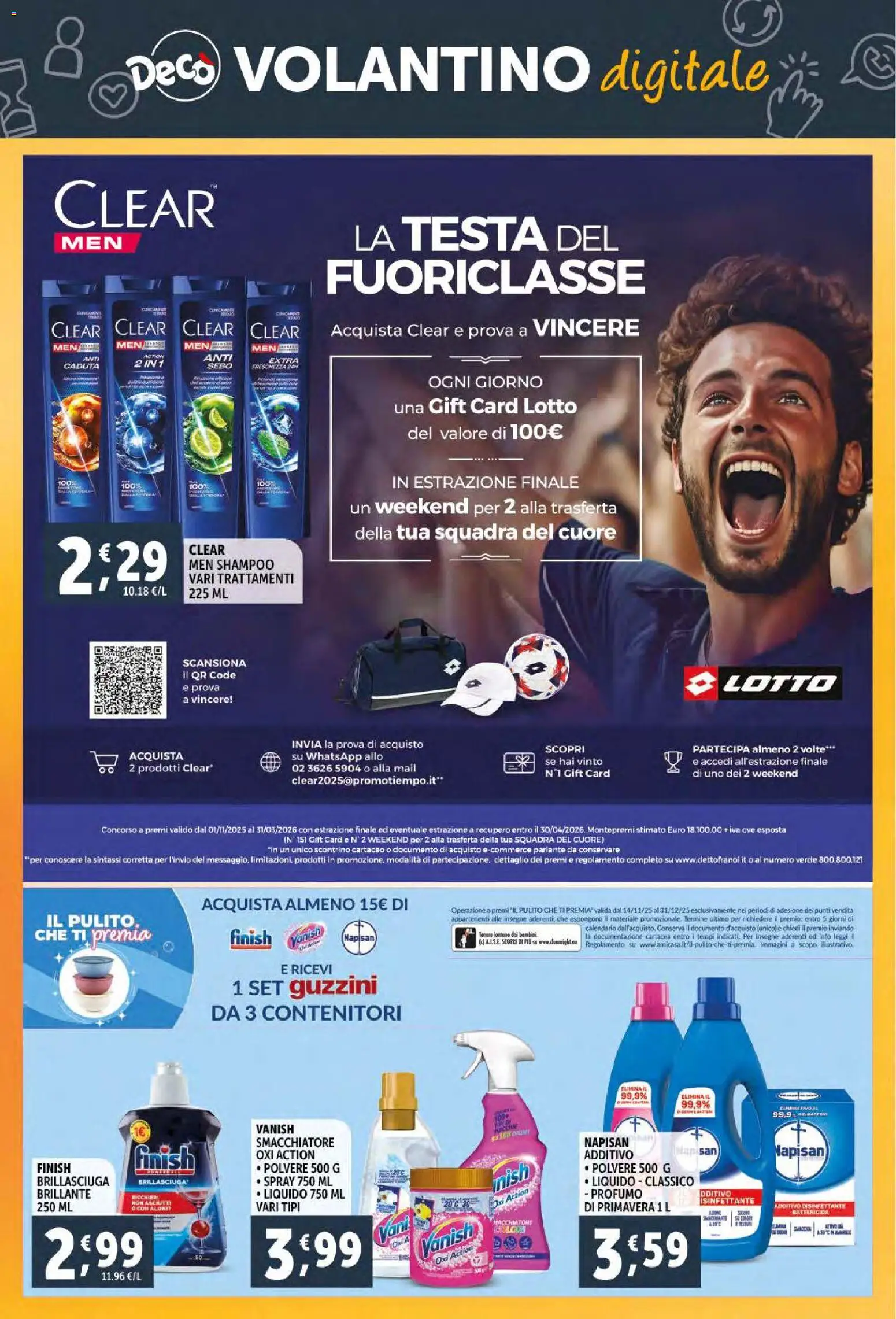 Volantino Decò del 06.12.2025 | Pagina: 40 | Prodotti: Shampoo, Smacchiatore, Profumo