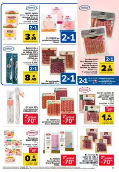 Carrefour folleto │ válido desde el 11.07.2025 | Página: 11 | Productos: Jamón, Jamón cocido