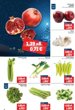 Преглед на METRO брошура - Офертите са валидни от 18.12.2025 | Страница: 4 | Продукти: Салата, Лук, Пипер, Чесън