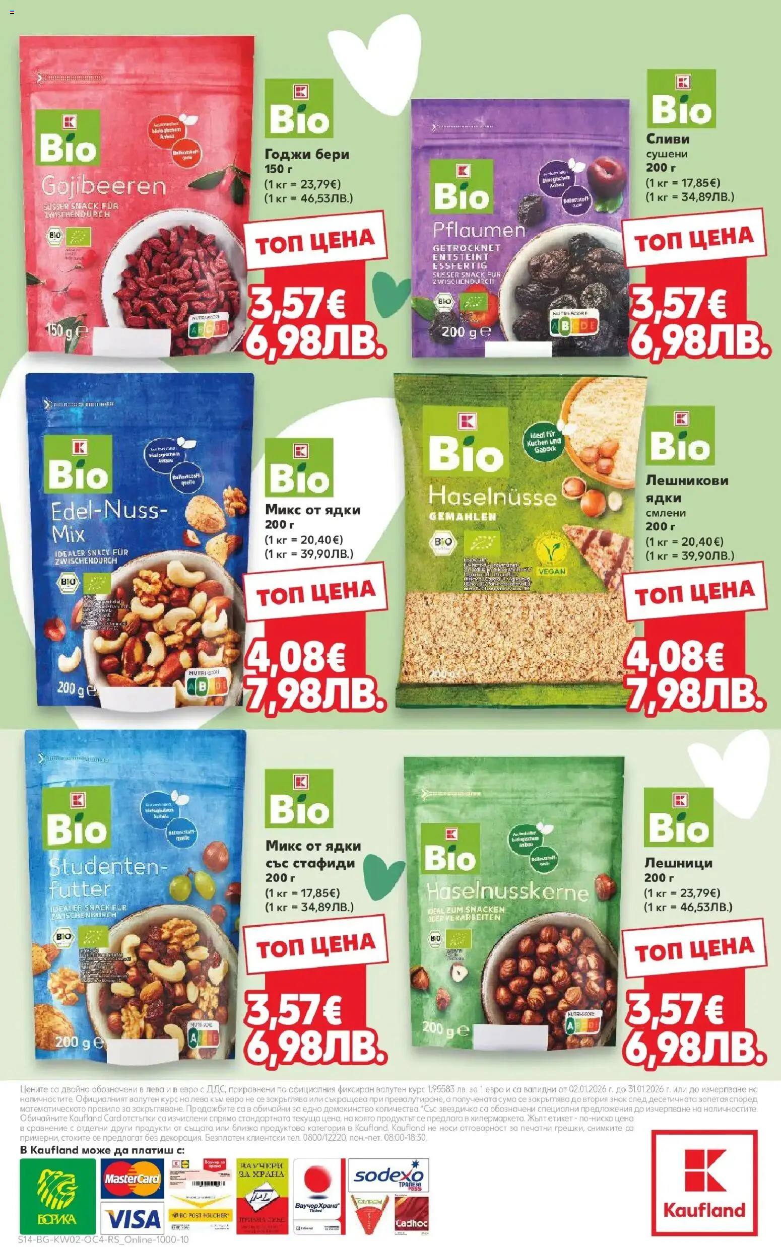 {H1} | Страница: 14 | Продукти: Ядки, Стафиди, Сливи