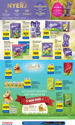 Tesco aktuális akciós újság - amely érvényes a következő dátumtól: 31.03.2026 | Oldal: 28