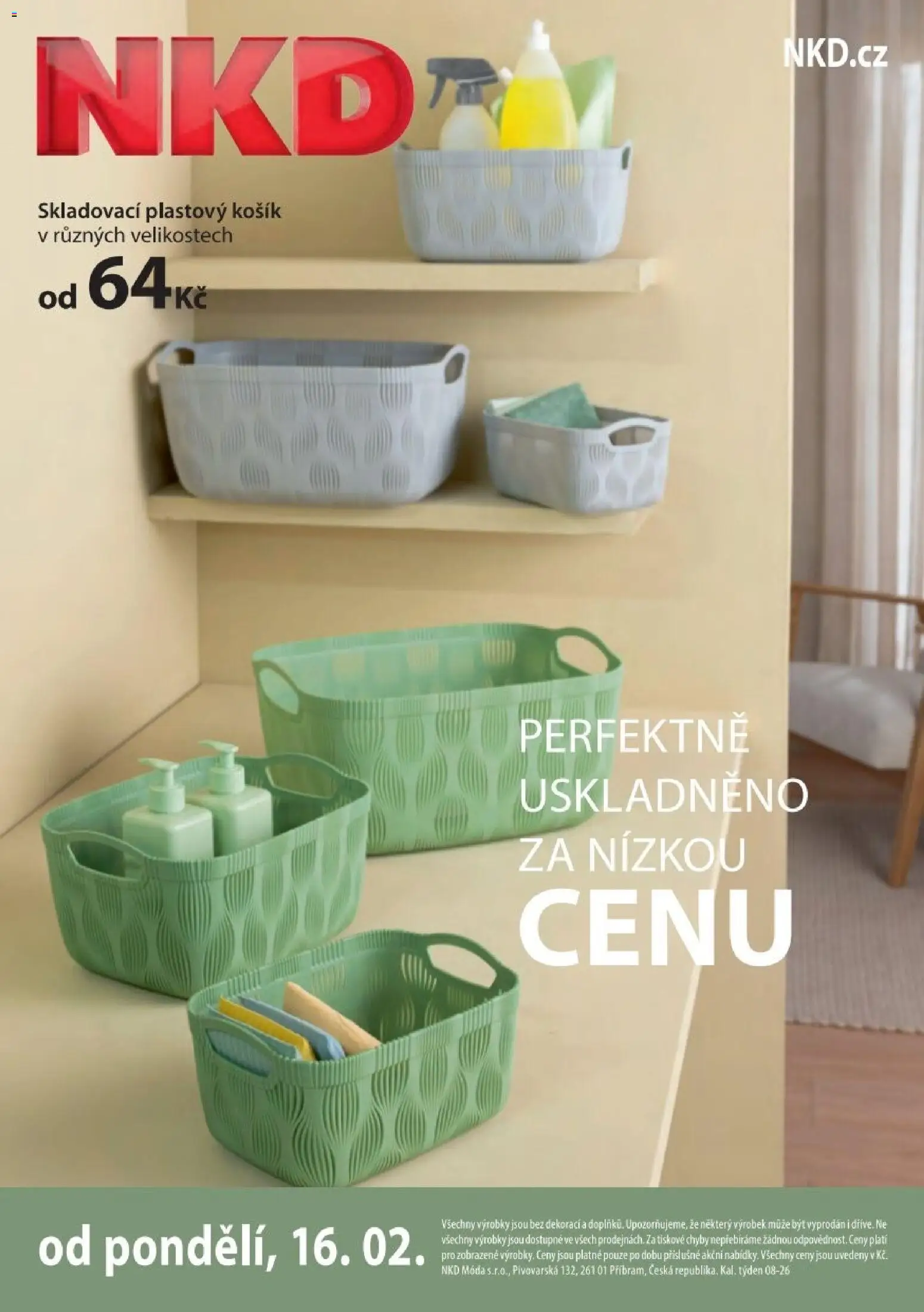 NKD leták od 16.02.2026 | Strana: 8 | Produkty: Košík