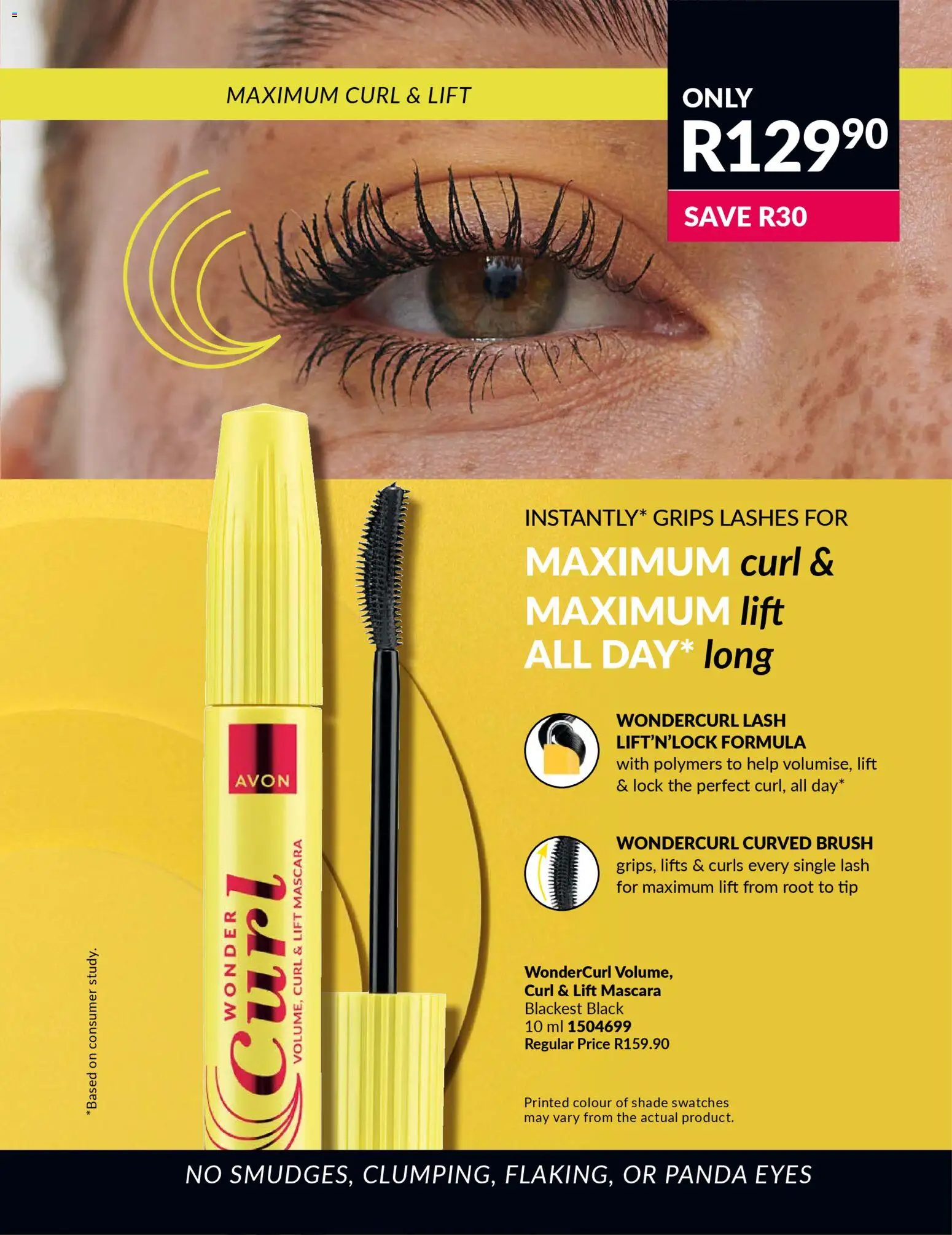 New Avon catalogue – valid from 31.01.2026 | Page: 43 | Products: Lock, Brush, Mascara