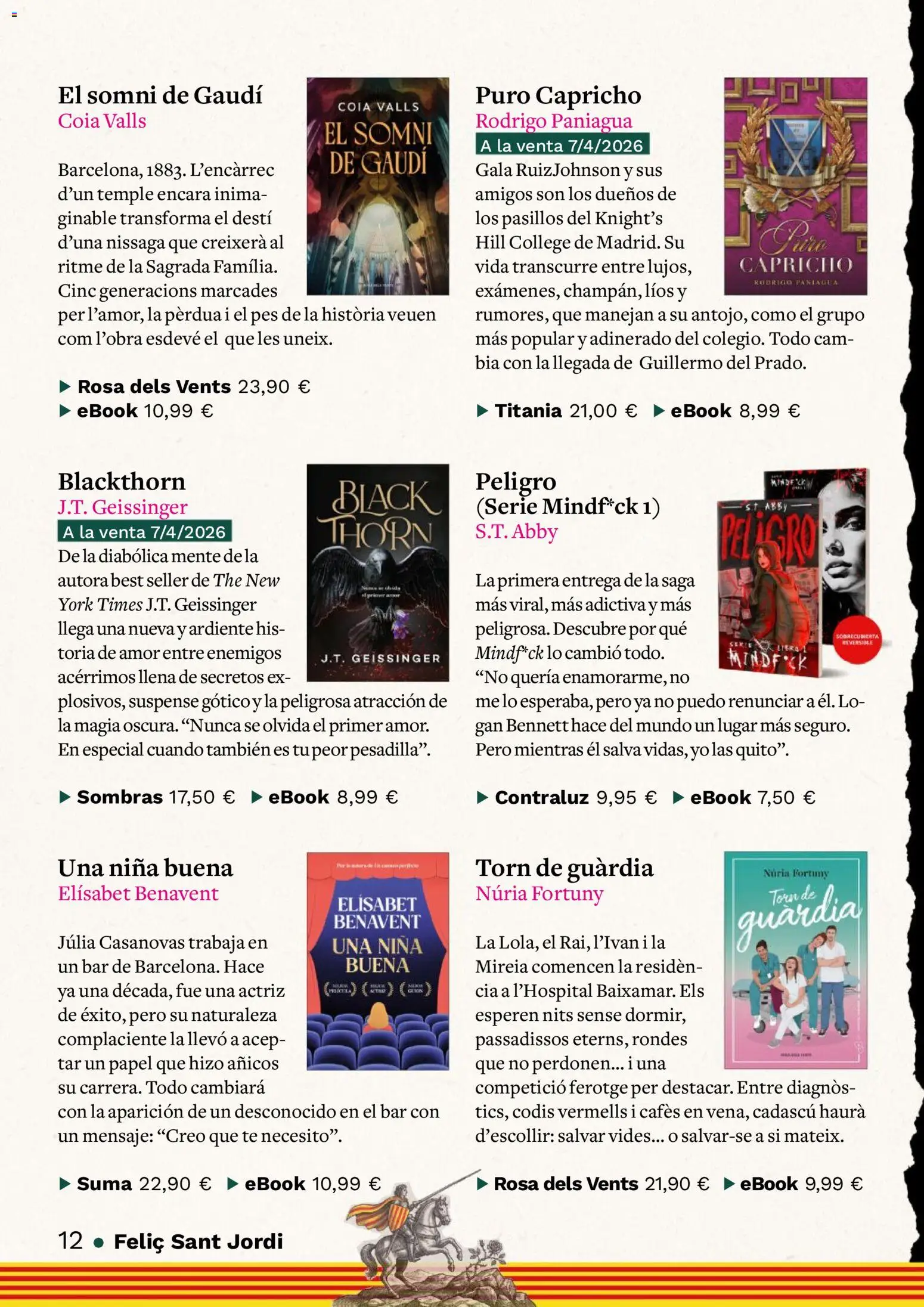 Casa del libro Rebel el qui llegeix │ válido desde el 01.04.2026 | Página: 12 | Productos: Té