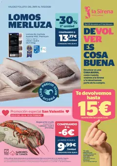 Vista previa La Sirena folleto válido desde el 29.01.2026