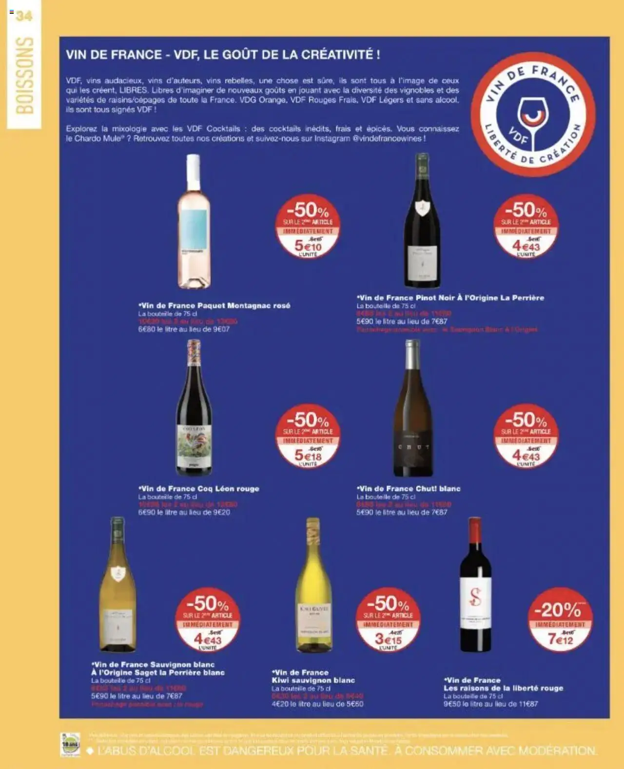  | Page: 34 | Produits: Vin, Kiwi