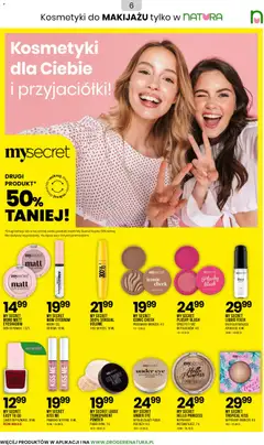 Pogląd oferty "Drogerie Natura Black Friday" - ważna od 23.10.2025 | Strona: 6 | Produkty: Pomadka, Puder, Róż, Fixer