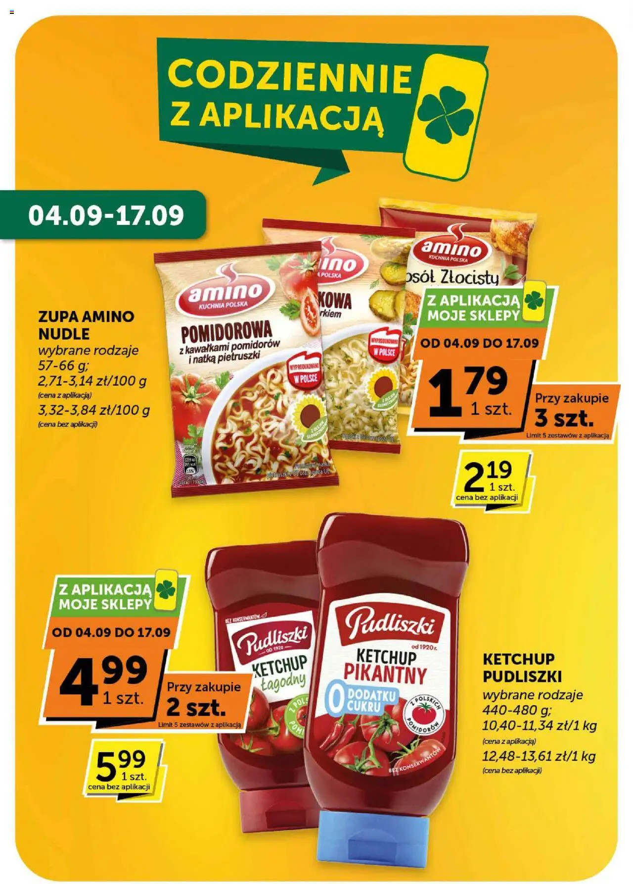 ABC Gazetka - Minimarket od 04.09.2025 | Strona: 6 | Produkty: Ketchup, Zupa