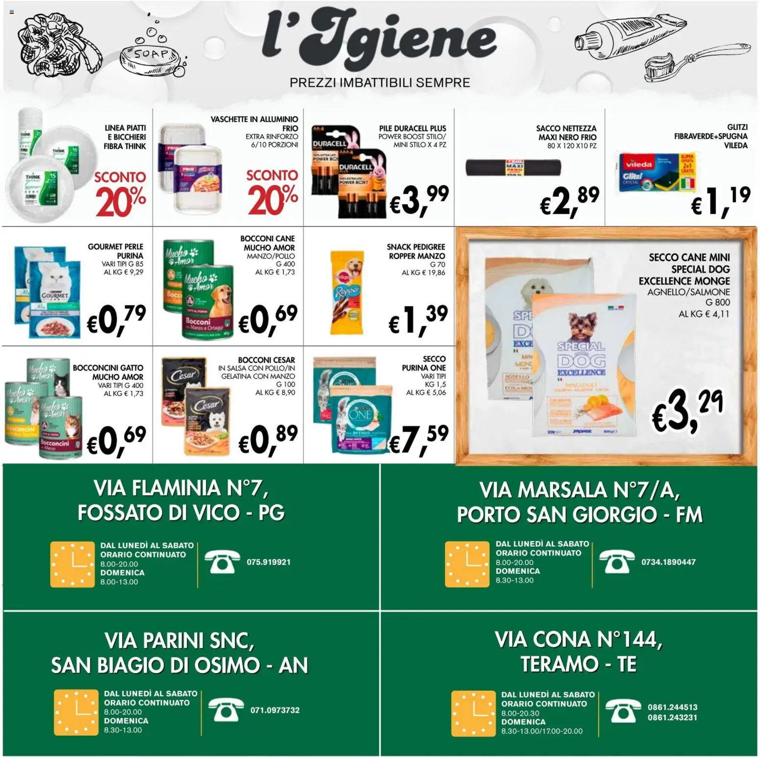 Volantino Coal del 26.03.2026 | Pagina: 24 | Prodotti: Pile, Tè, Ortaggi, Alluminio