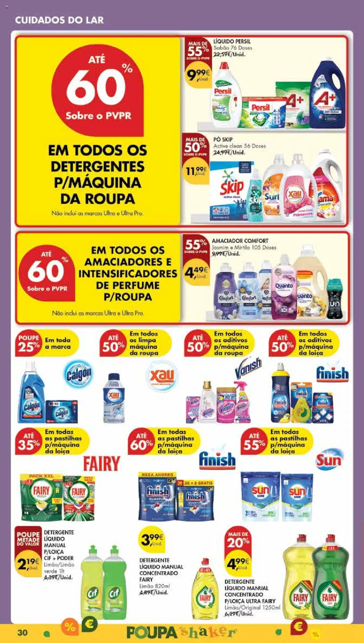 Pingo Doce Poupe Esta Semana Madeira │ válido de 05.08.2025 | Página: 30 | Produtos: Pó, Sabão, Detergente, Persil