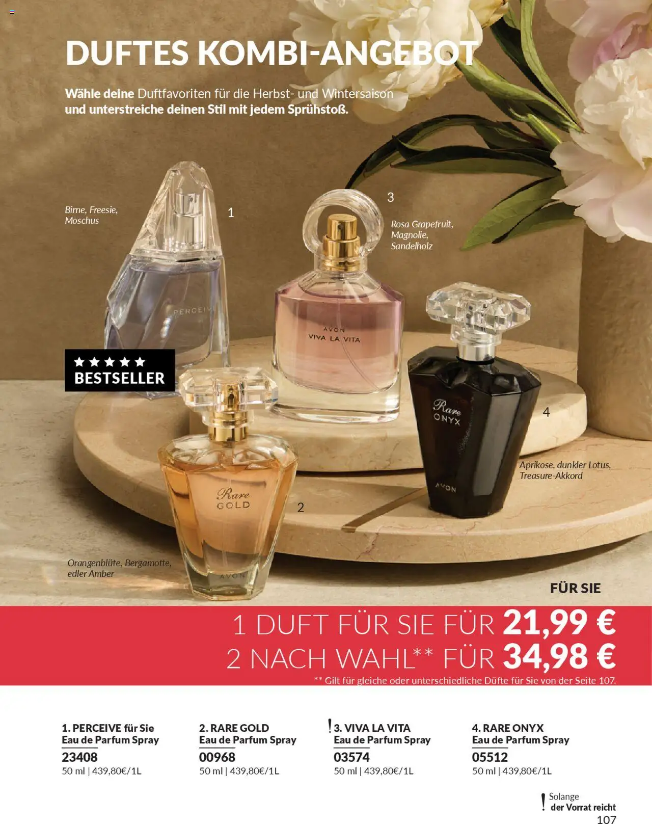 AVON Katalog Oktober 2025 – gültig ab 01.10.2025 | Seite: 109 | Produkte: Parfüm, Duft, Eau de Parfum