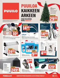 Puuilo-mainoslehti voimassa 24.11.2025 alkaen