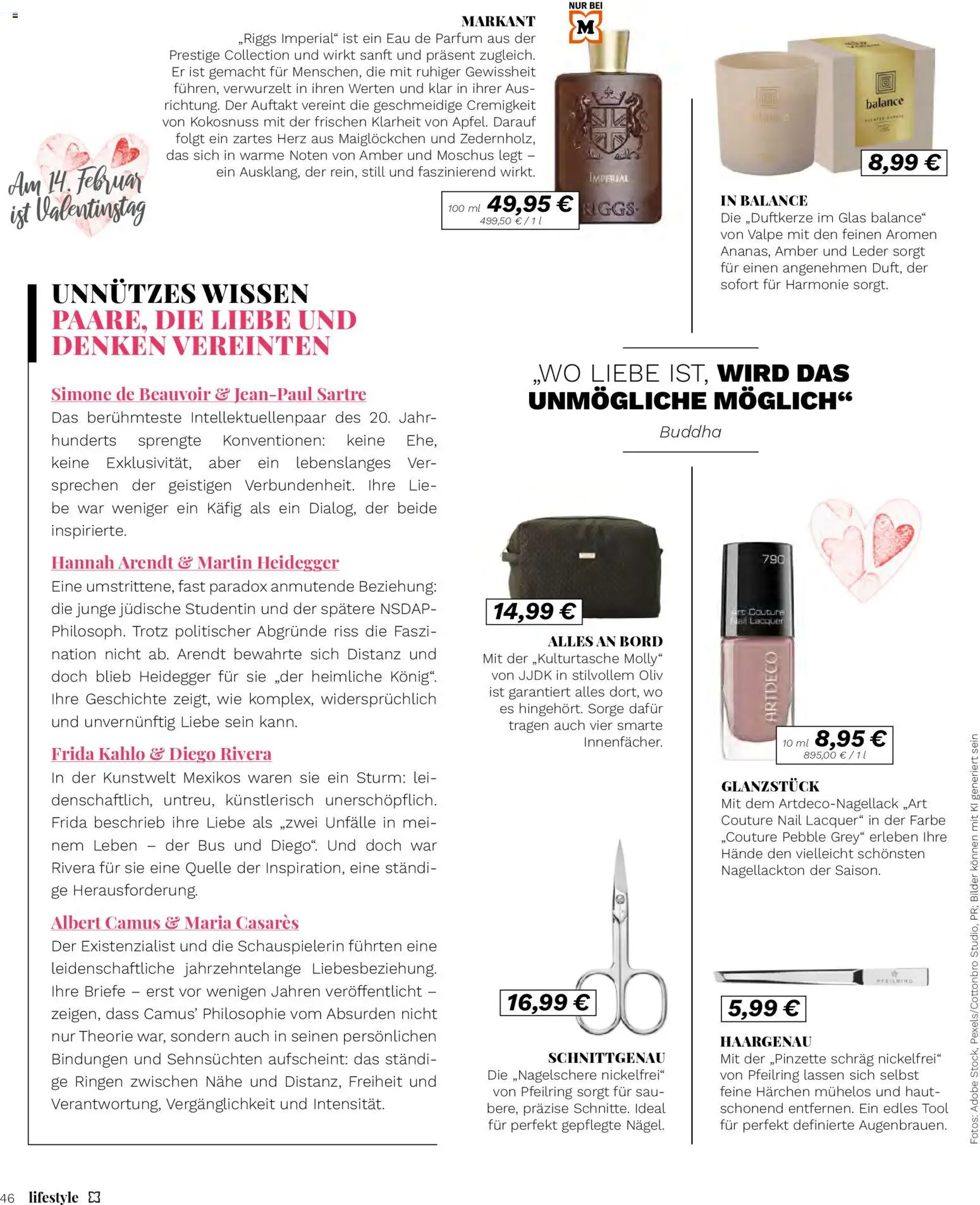 Müller - Lifestyle – gültig ab 01.01.2026 | Seite: 46 | Produkte: Nagellack, Bilder, Pinzette, Nagelschere