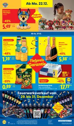 Lidl - Prospekt ab 22.12.2025 gültig | Seite: 52 | Produkte: Energy, Funny frisch, Mango, Granini