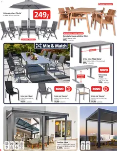 Bauhaus katalog akcije – veljaven od 18.03.2026 | Stran: 6 | Izdelki: Paviljon, Vrtni stol, Miza, Stol