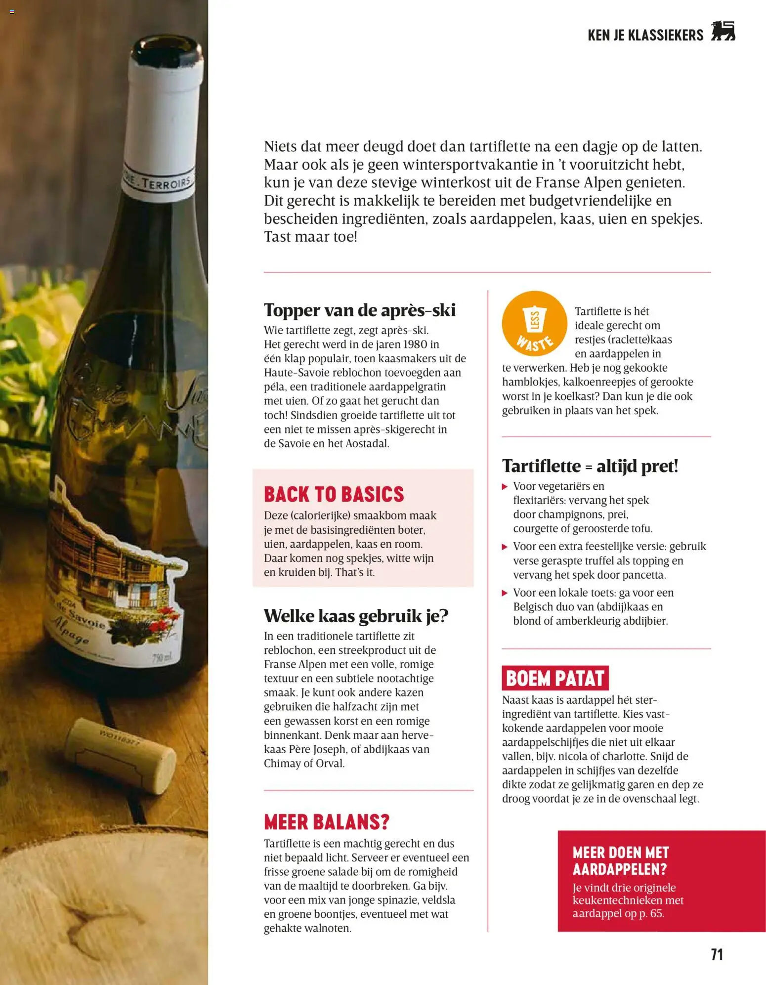 {H1} | Pagina: 71 | Producten: Prei, Worst, Salade, Courgette