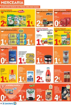 Pré-visualização E.Leclerc folheto válido de 19.02.2026 | Página: 18 | Produtos: Anchovas, Atum, Tapioca, Tomate