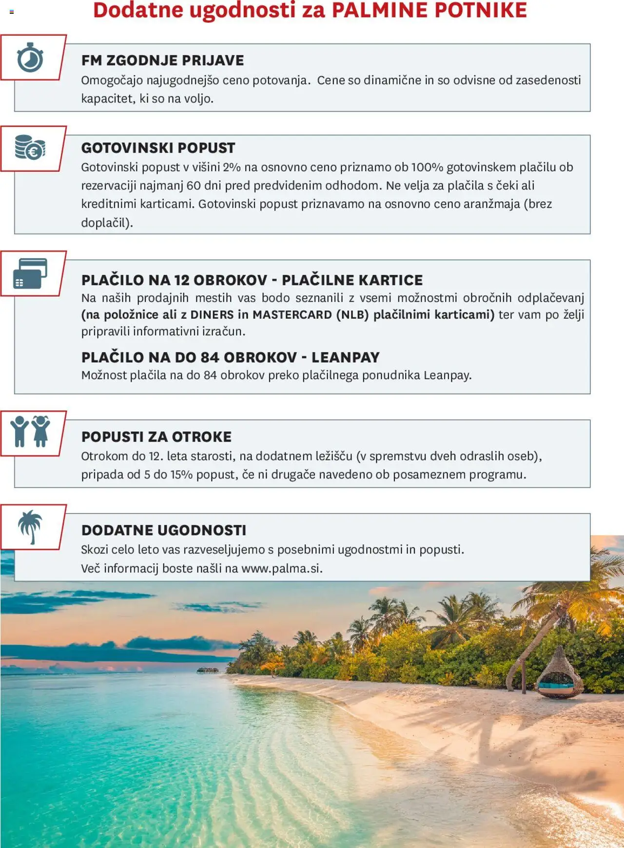 Palma katalog svetovna potovanja │ velja od 01.01.2025 | Stran: 5