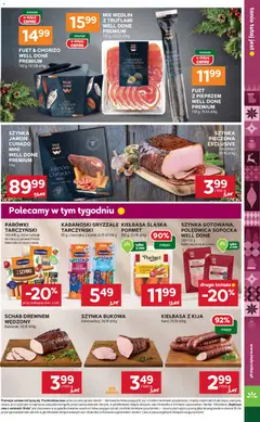 Pogląd oferty "Stokrotka Gazetka" - ważna od 11.12.2025 | Strona: 17 | Produkty: Kiełbasa, Parówki, Szynka, Fuet