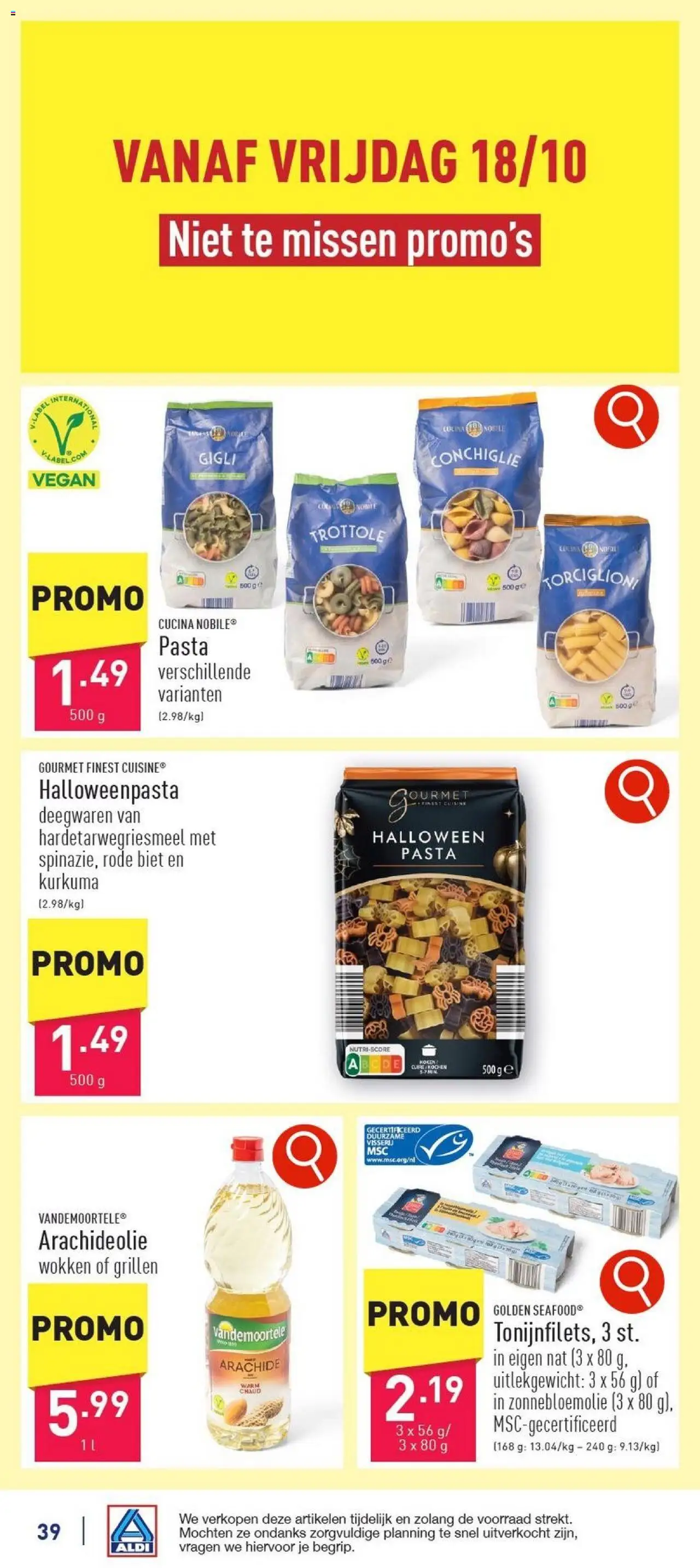  | Pagina: 39 | Producten: Pasta