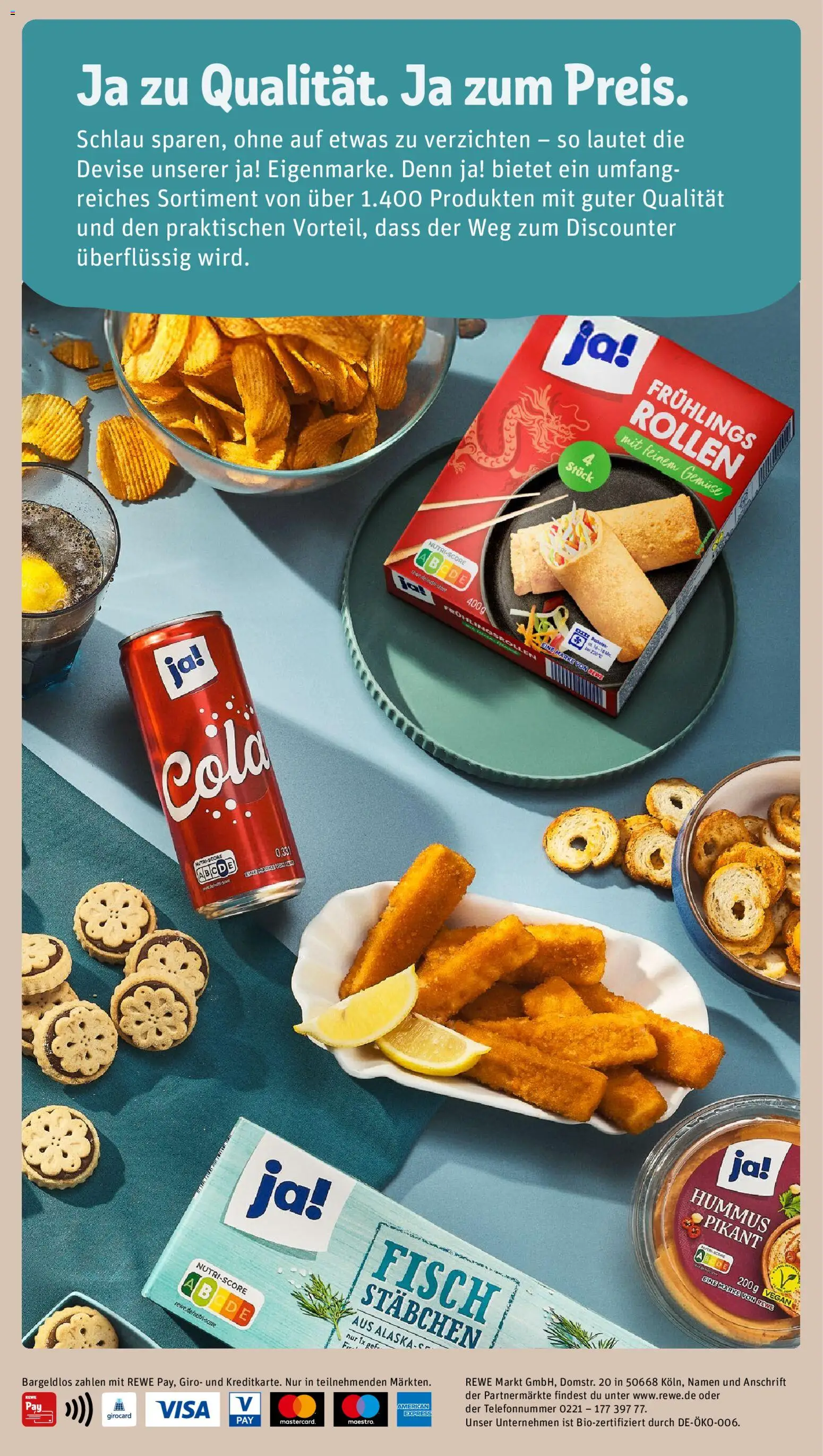 Rewe Prospekt 	 – gültig ab 19.01.2026 | Seite: 26 | Produkte: Cola, Fisch, Gemüse