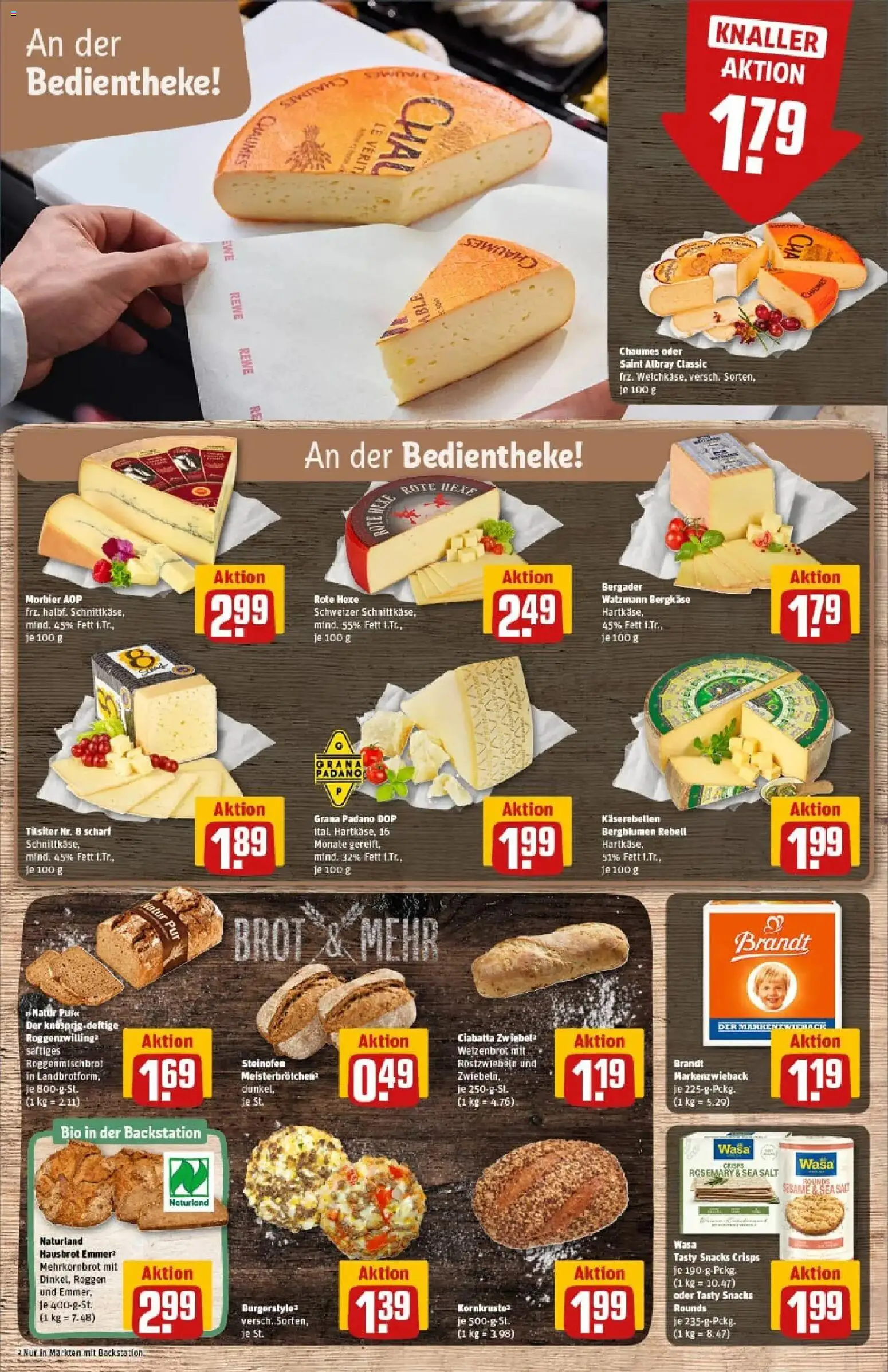 Rewe prospekt Kassel / Niederzwehren	 – gültig ab 26.01.2026 | Seite: 11 | Produkte: Burger, Zwiebeln, Brot