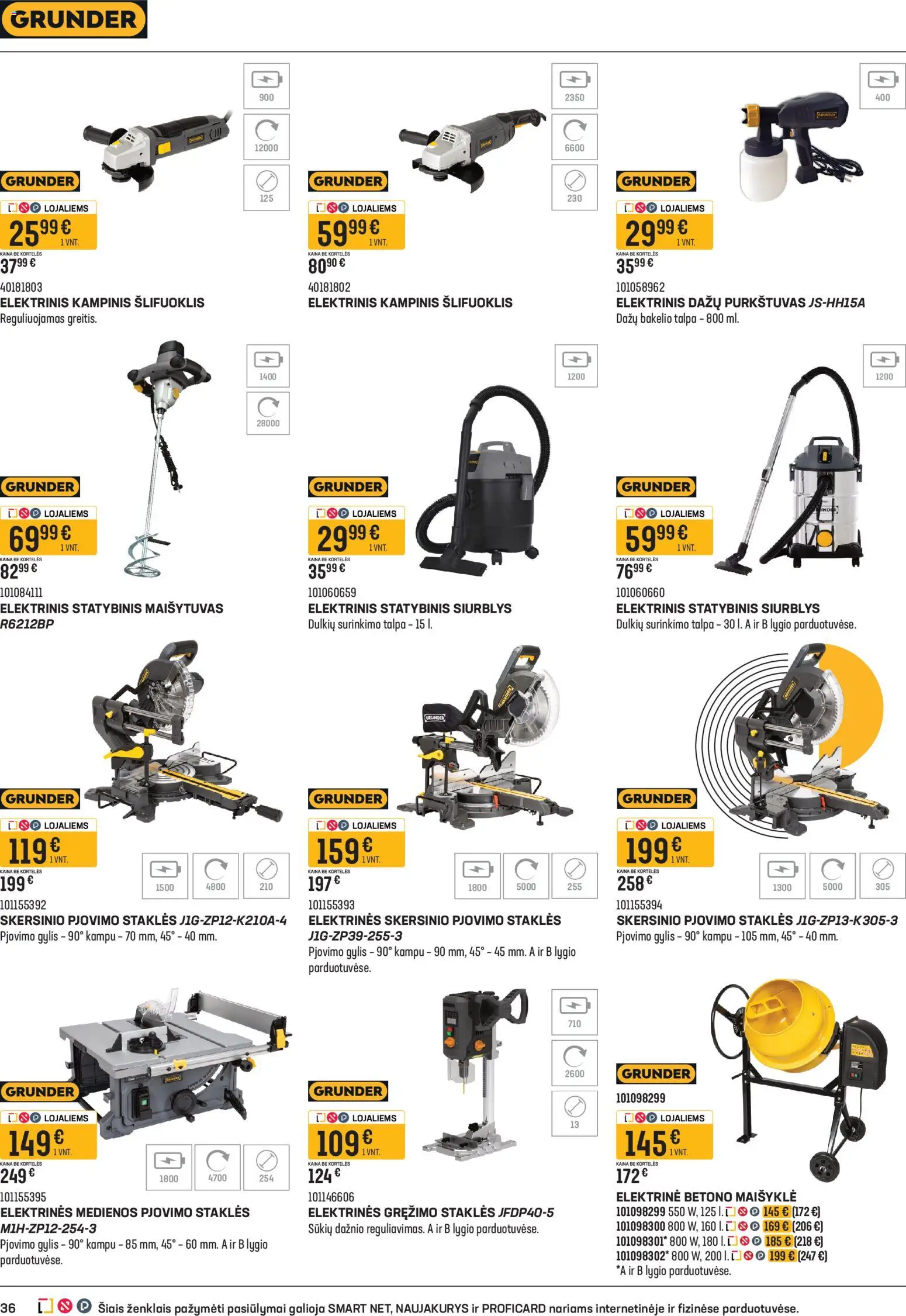 Senukai akcijos nuo 15.04.2026 | Puslapis: 36 | Prekių: Maišytuvas