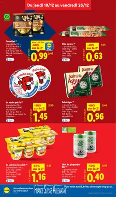 LIDL - Prévisualisation de Shot de gingembre Bio (4), Le produit de 150 ml: 0,79 € (1 L = 5,27 €), Les 2 produits : 1,19 € (1 L = 3,97 €) valide à partir de 18.12.2025 | Page: 28