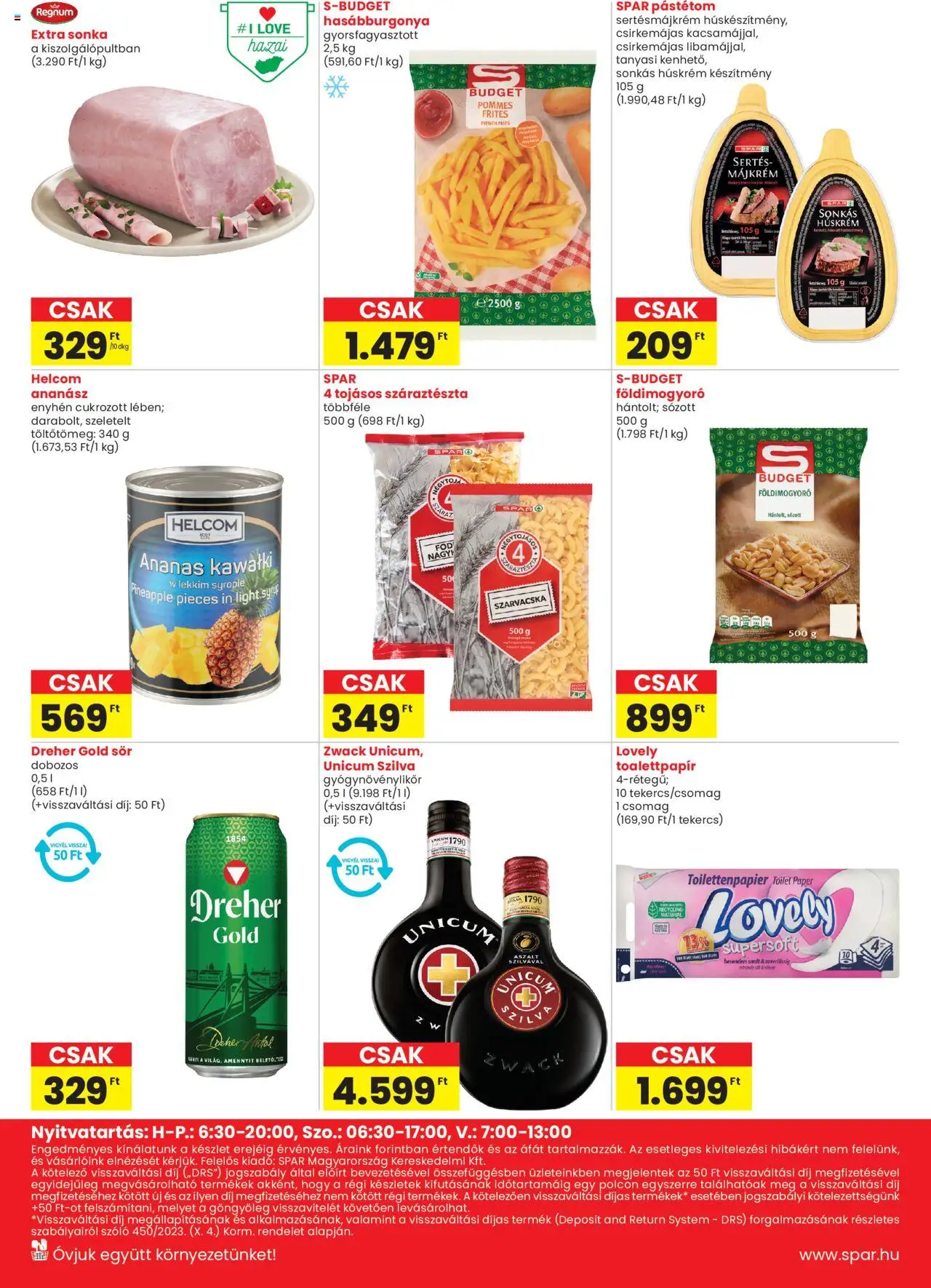Spar akciós ujság - amely érvényes a következő dátumtól: 31.07.2025 | Oldal: 2 | Termékek: Szőlő, Pástétom, Hasábburgonya, Földimogyoró