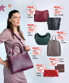Globus leták - Podzim od 10.09.2025 | Strana: 9 | Produkty: Kabelka, Batoh, Peněženka