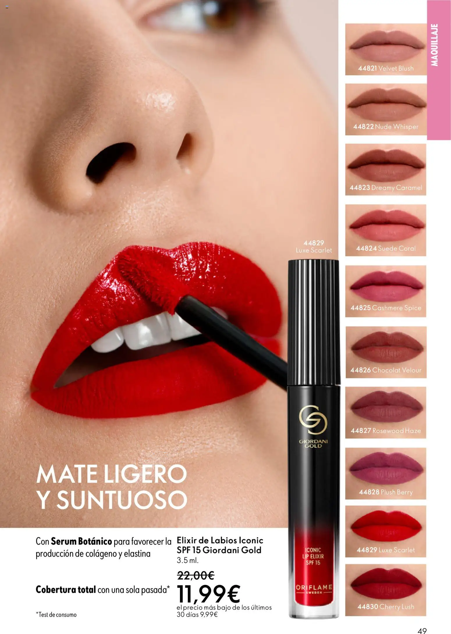 Oriflame - Catálogo Campaña 1 │ válido desde el 31.12.2025 | Página: 49 | Productos: Maquillaje, Sérum