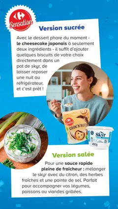 Carrefour Market - Prévisualisation de Carrefour Market Découvrez la marque carrefour sensation valide à partir de 10.02.2026 | Page: 14 | Produits: Skyr, Biscuits