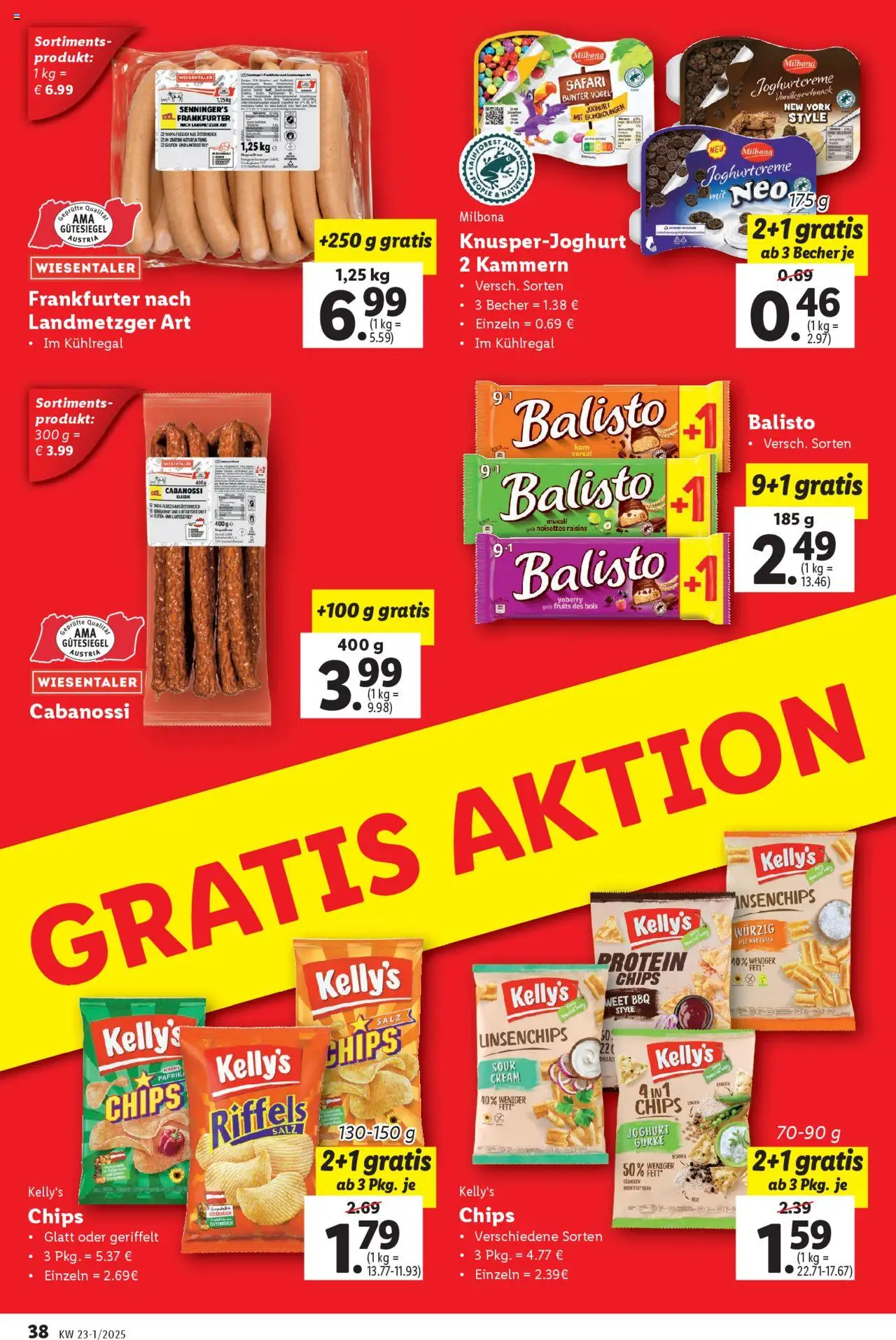 Lidl - Flugblatt gültig ab 28.05.2025 | Seite: 44 | Produkte: Chips, Salz, Joghurt