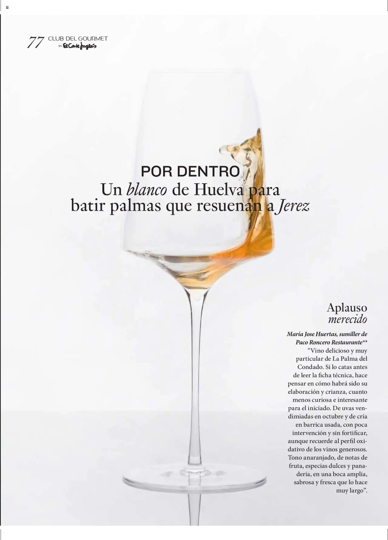 El Corte Inglés ofertas │ válido desde el 01.04.2025 | Página: 77 | Productos: Τζίντζερ, Vino